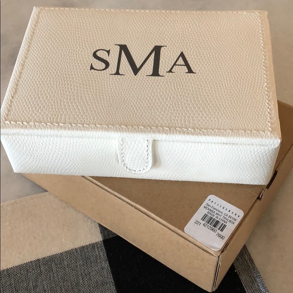 Pottery Barn Other - BNWB Monogram sMa Pottery Barn Travel Jewelry case